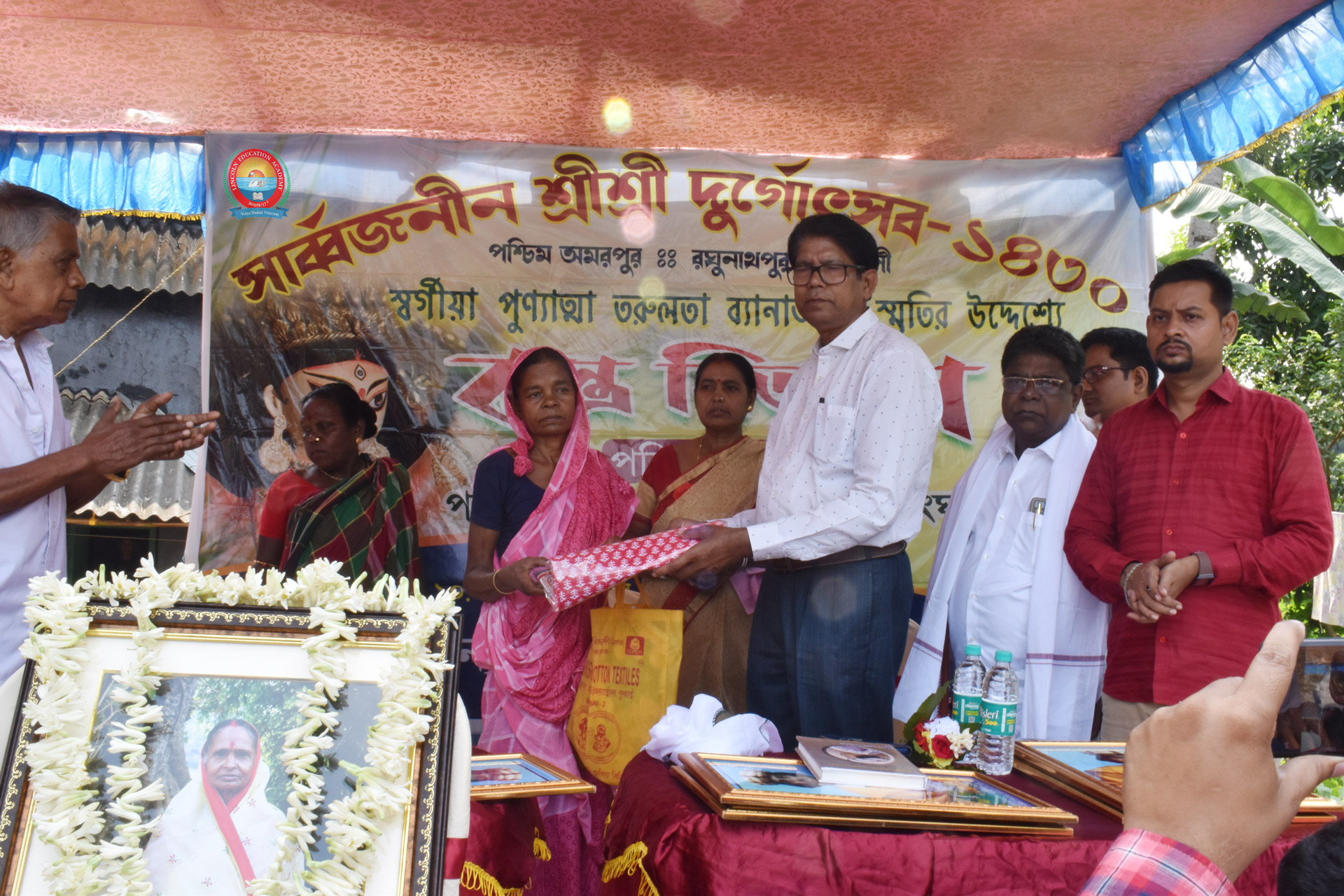 clothing-distribution-during-puja-2023